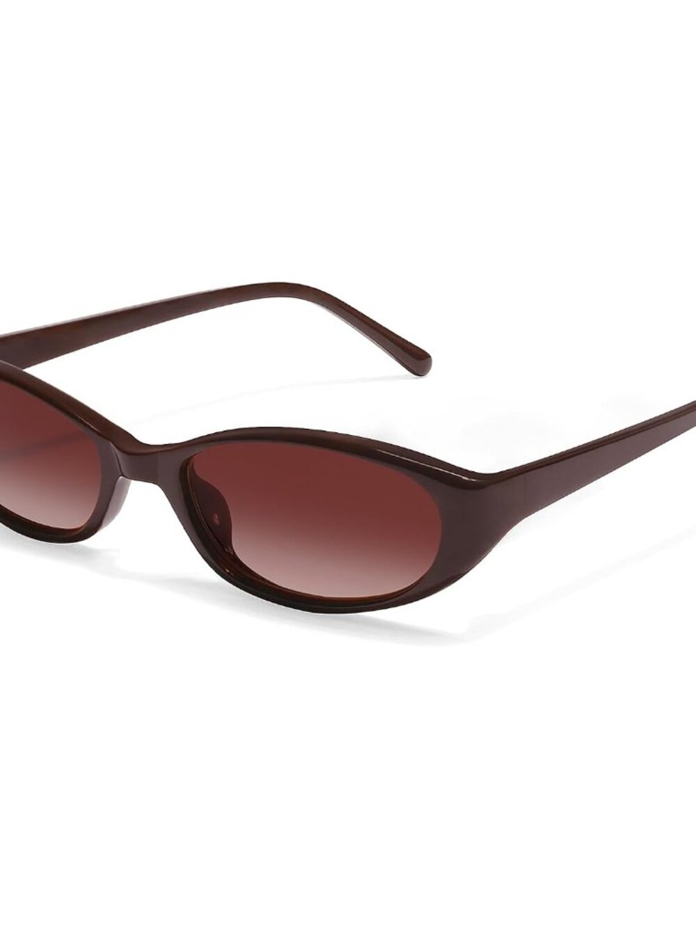 Trendy Retro Oval Sunglasses for Small Faces - Lightweight UV Protected Sunnies